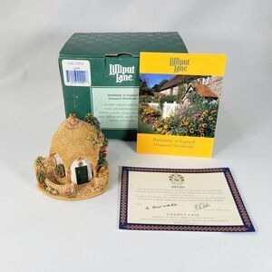 Lilliput Lane "Lilac Lodge" L2090 - 1997 Vintage Cottage Cottagecore House w Box